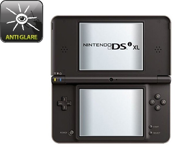 2x Displayschutzfolie ANTI-REFLEX Displayfolie für Nintendo DSI XL MATT 