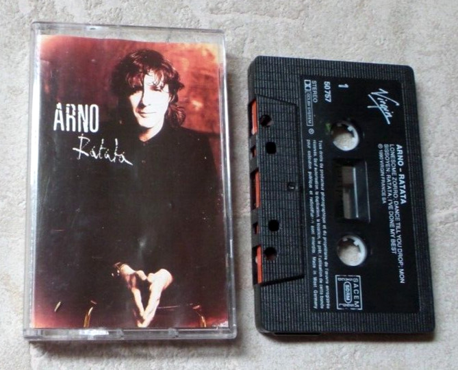Cassette Audio Musique K7 Tape / Arnao - Ratata - Album 1990