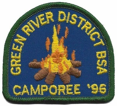 Aquila District 1996 Camporee patch - Chief Seattle Council