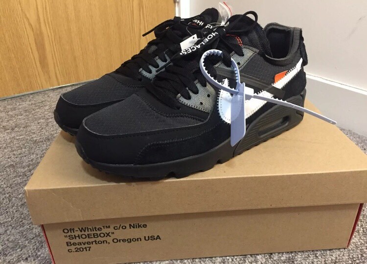 NIKE X OFF WHITE COLAB THE TEN: NIKE AIR MAX 90 X VIRGIL ABLOH SIZE 8 UK US 9 | in Bradford, West Yorkshire | Gumtree NIKE X OFF WHITE COLAB THE TEN: NIKE AIR MAX 90 X VIRGIL ABLOH SIZE 8 UK US 9 | in Bradford, West Yorkshire | Gumtree