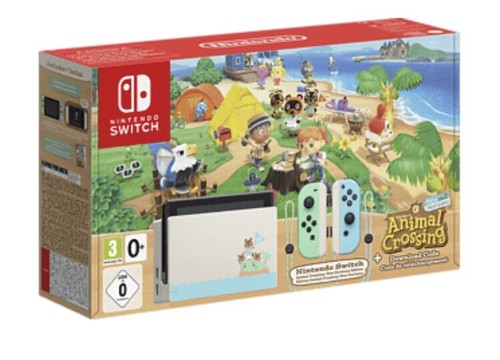 Nintendo Switch Spielekonsole Animal Crossing New Horizons Limited Edition