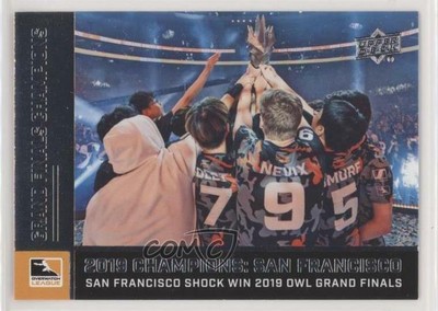 2020 Upper Deck Overwatch League Grand Finals OWL Champions San Francisco Shock