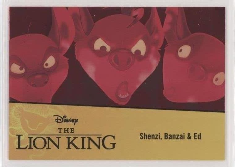 2020 Upper Deck Disney The Lion King Silver Shenzi, Banzai