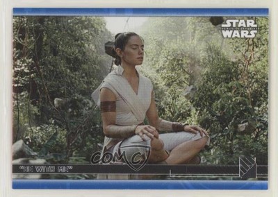 2020 Topps Star Wars Rise of Skywalker Series 2 Blue Rey Be With Me #9 2k3