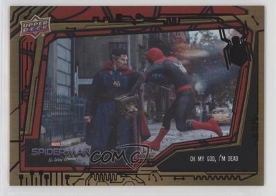 2023 Marvel Studios' Spider-Man No Way Home Foil 109/299 Oh my God I'm Dead 0ix3