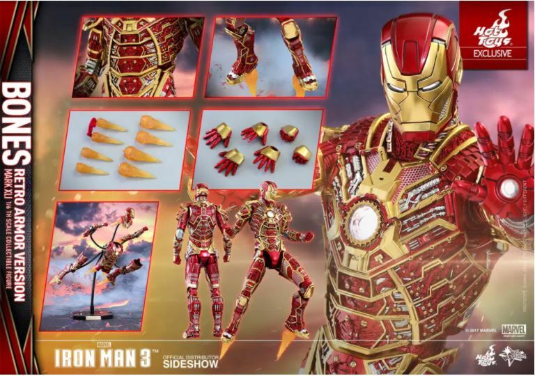 Iron Man 3 Bones ホットトイズ ち*ー様 Iron Man 3 Bones ホットトイズ