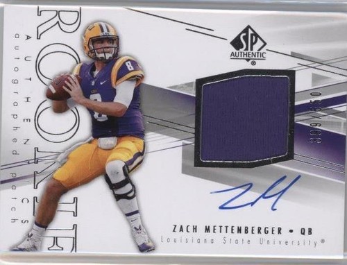 2014 SP Authentic Zach Mettenberger #216