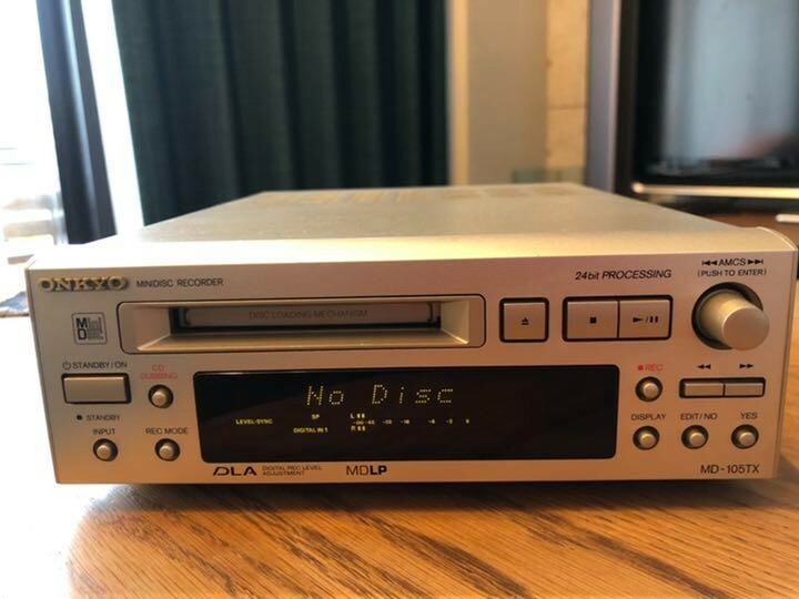 ONKYO MD-124 ミニディスクレコーダー ONKYO MD-124 ミニディスクレコーダー - メルカリ