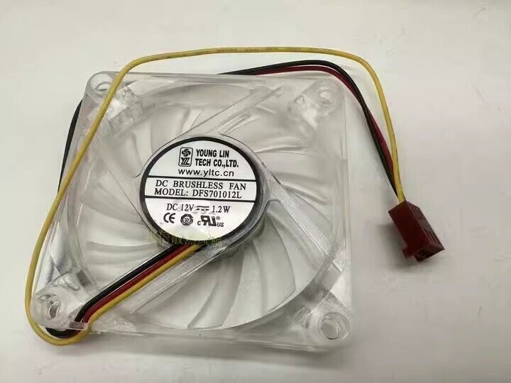 Ventilateur De Refroidissement AD0812XB-A7FGP – 8 Cm – 12V – 0.65A – 4 Broches – Neuf