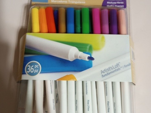 Artist's Loft Fundamentals Triangle Markers Set 36 Piece
