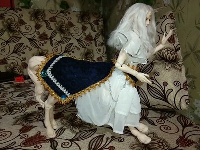 BJD DOLL 1/3 centaur Zinc - White Archer Free Eyes + Face Up Horse Body