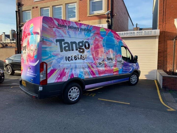 Tango Ice Blast Van Slush Machine Ice Cream Van in Fleetwood