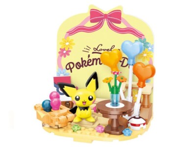 Pokemon Building Block Set A Fun Party Pichu by Keeppley Official Licensed Toy