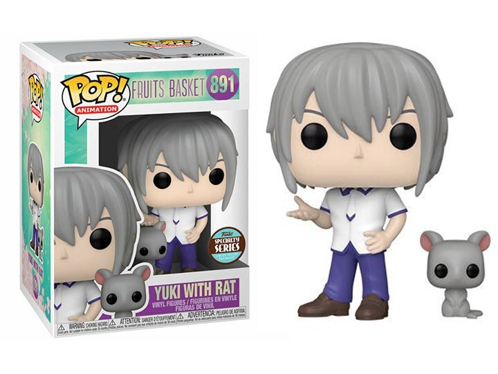 Funko Pop! Animation: Fruits Basket - Yuki w/Rat #891