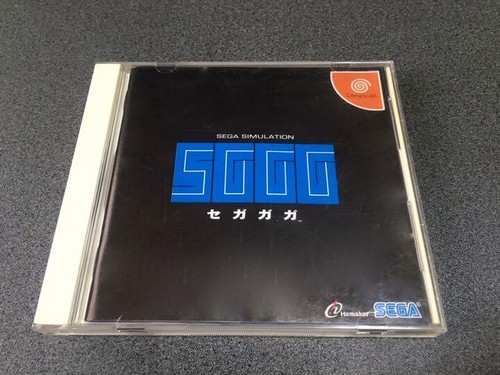 SGGG Segagaga Sega Dreamcast DC Used Japan Import 2001Tested