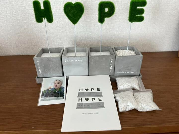 BTS ARTIST MADE COLLECTION by J-hope HOPE POT SET MAGIC SHOP