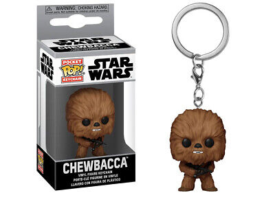 Star Wars Funko Toys Pocket POP Keychain Chewbacca 2" w/ Crossbow Figure Keyr