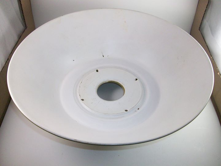 Tole lamp shade , green