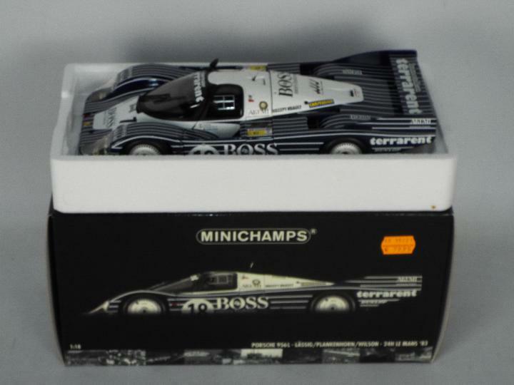ミニカー MINICHAMPS 1/43 Porsche 956L LeMans 1982 Minichamps 1:43 Porsche 956 #1 Winner 24h Le Mans 1982 Jacky