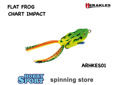 FLAT FROG HERAKLES Col ARHKES01 CHART IMPACT 7 GR RANA PER SPINNING BLACK BASS