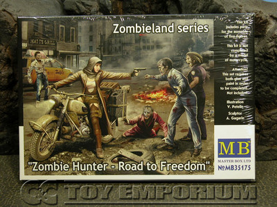Master Box Models 1:35 Scale Deluxe ''Zombie Hunter - Road To Freedom'' Model Kit