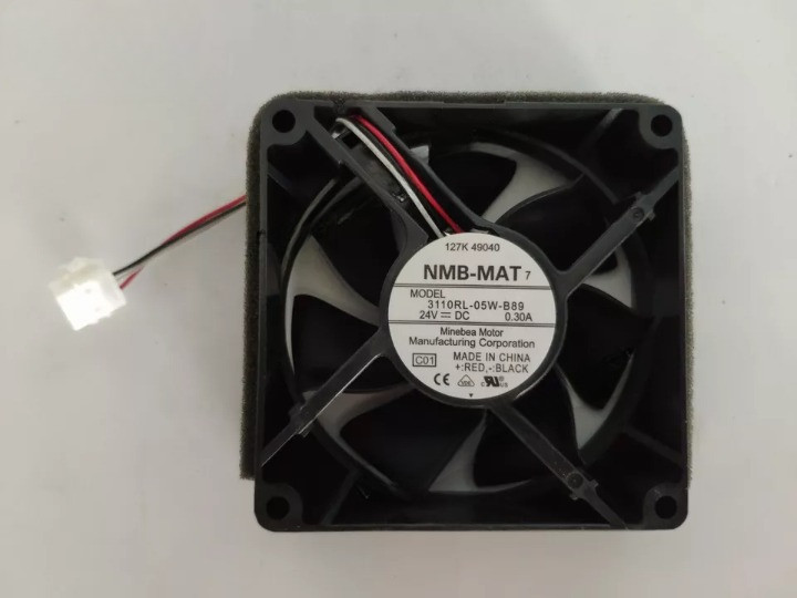 New For 3110RL-05W-B89 NMB DC 24V 0.30A 80*80*25mm Inverter Fan