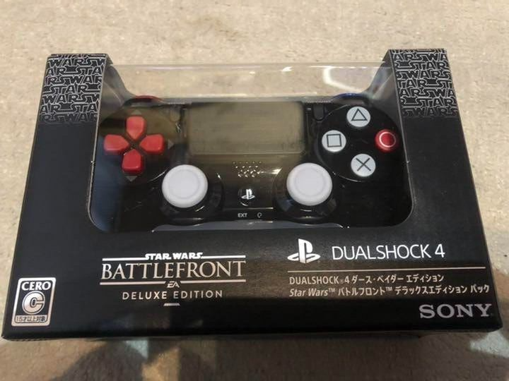 PlayStation4 - DUALSHOCK 4 ダース・ベイダーエディション スター・ウォーズ Amazon.com: DUALSHOCK 4 Darth Vader edition : Video Games