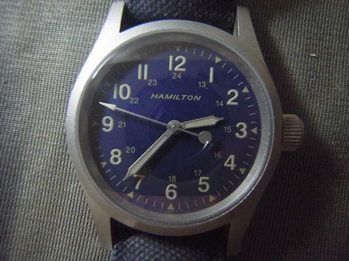 【第1位獲得！】 Watch Men's Hamilton Made Swiss Navy Khaki H697190 Ships x 時計