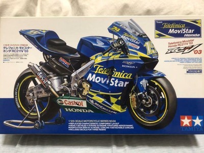 Tamiya 1/12 Plastic Model Honda Rc211V Telefonica Movistar Daijiro Kato