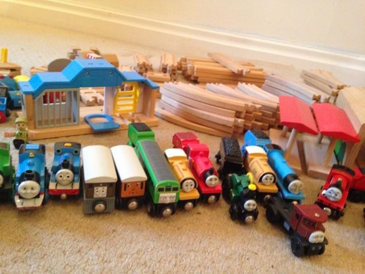 Thomas The Tank Engine Wood Train Set