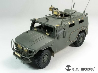 ET Model ET-E35184 1/35 GAZ-233014 STS ''Tiger'' Photo Etches for Meng Model