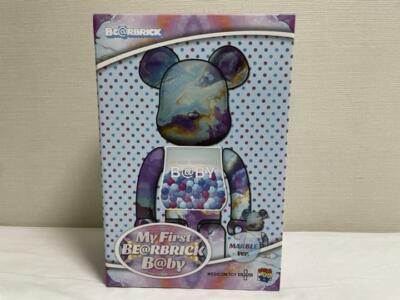 暮らしに便利なアイテム & 100％ MARBLE B@BY BE@RBRICK FIRST MY 400％ Toy Medicom キューブリック、ベアブリック