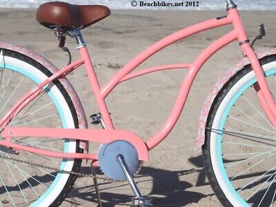 LIMITED EDITION sixthreezero Women's Beach Cruiser Bicycle, 26'' Wheels/17 Frame