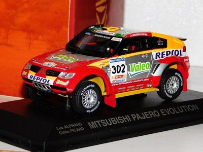 Mitsubishi Pajero Evolution 302 Lisboa Dakar 2006 Norev 1:43 800105