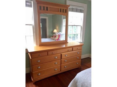 Solid Wood Dresser With Mirror Ebay