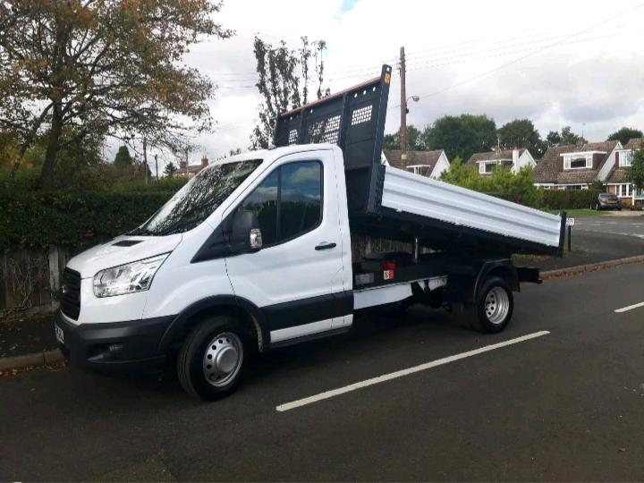 Ford transit tipper 2.2 tdci 350 mwb 64reg 6 speed 125psi NO VAT in
