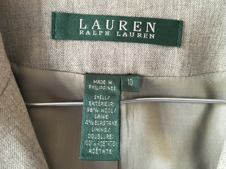 アウターその他 POLO RALPH LAUREN Woman Blazer Green 211965337 001 Lauren Ralph Lauren NEW Womens Plaid Bullion Blazer Jacket
