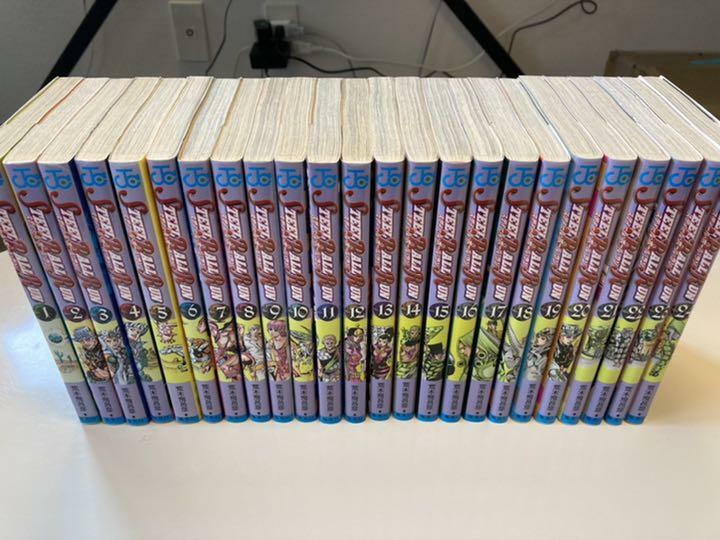 STEEL BALL RUN 1~24全巻セット Steel Ball Run JoJo's Bizarre Adventure vol.1-24 Complete