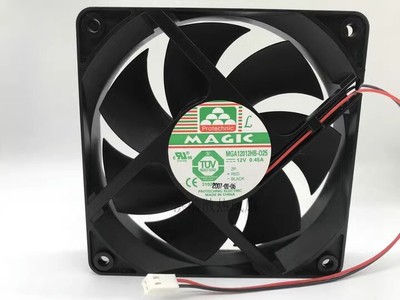 1 PCS MAGIC fan MGA12012HB-O25 12V 0.45A 12025 12cm 2wire