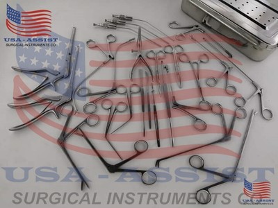 Fess Instruments Complete Set of Endoscopic Sinus Surgery Plastic Surgery set