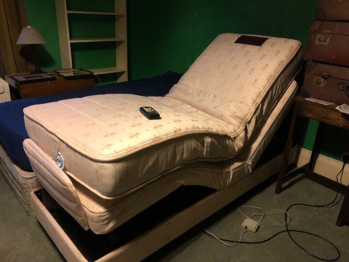 Electric/remote control adjustable single bed. in Putney, London Gumtree