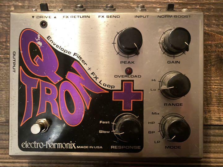 Electro-Harmonix Q Tron エフェクター Amazon.com: Electro-Harmonix Q-Tron Plus Envelope Filter