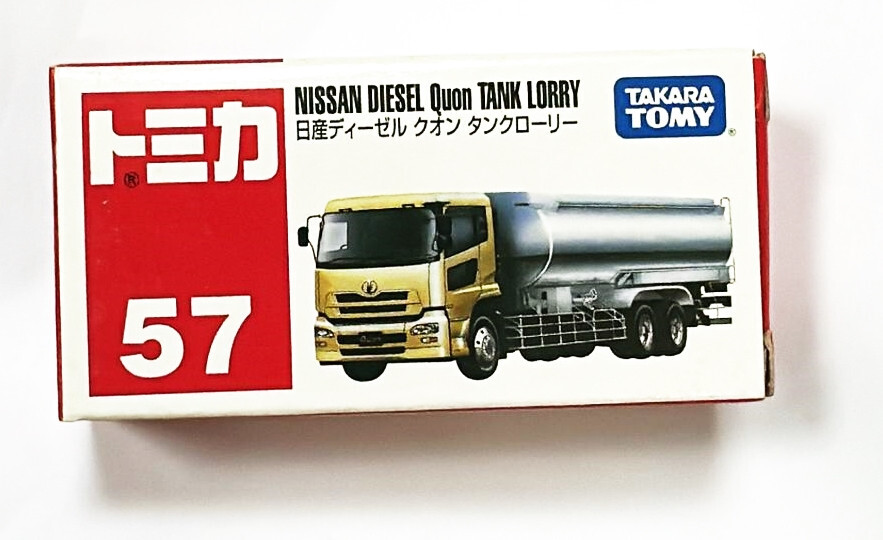 Takara Tomy Tomica No.57 Nissan Diesel Quon Tank Lorry | eBay