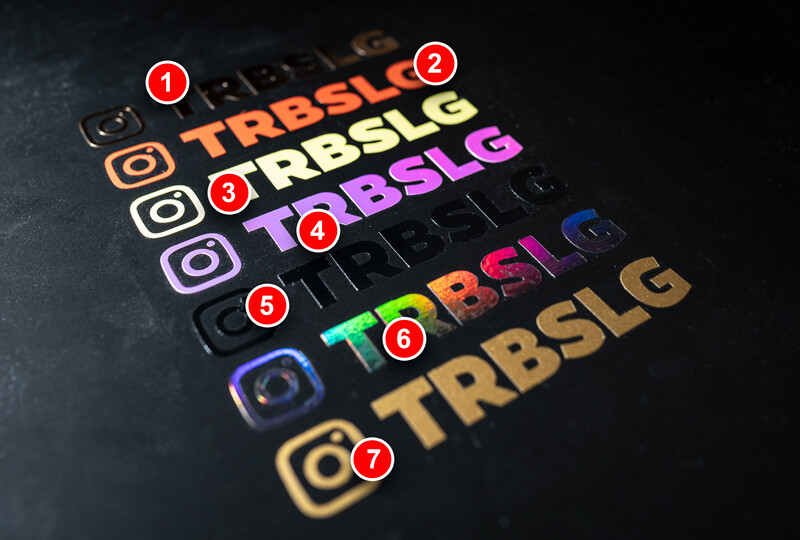 2x Auto-Aufkleber Sticker mit Instagram Name. Verschiedene Farben (15cm Breite)