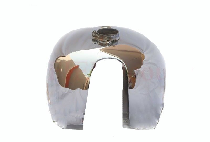 BSA Gold Star B34 A7 Chrome Petrol Gas Fuel Tank With Hinged Filler Cap  