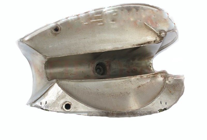 BSA Gold Star B34 A7 Chrome Petrol Gas Fuel Tank With Hinged Filler Cap  