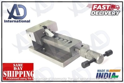 Quick Release Steel Vise 50mm/2''for Micro Machining Milling Drilling Grinding