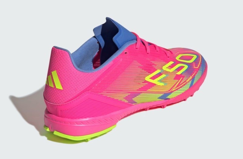 Adidas F50 League TF Turf Soccer Cleats Shoes Pink IE1233 Mens