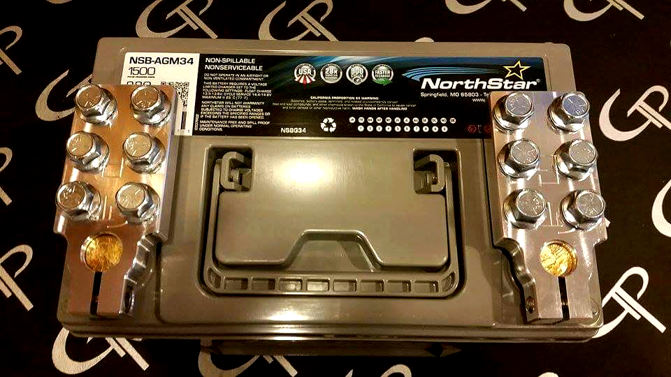 SAE 6 SPOT BATTERY TERMINALS GP CAR AUDIO LUGS TOP POST HEAVY DUTY  1/0 4 2/0 