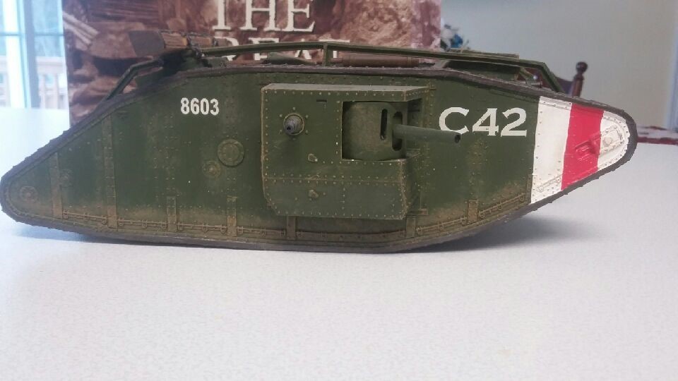 King and Country FW049 British Mark IV Heavy Tank Retired